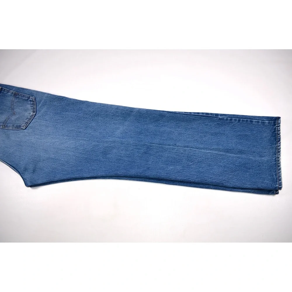 Vintage 1981 Levi's Orange Tab 517 USA Made Bootcut Jeans Distressed Fade 42x34 - Picture 10 of 16
